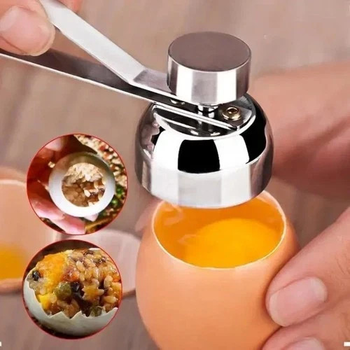 Egg cracker topper - egg,