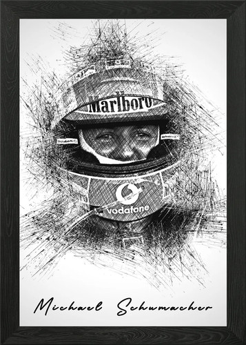 Michael schumacher framed wall - framed,
