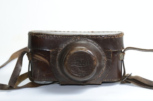 Leather case for leica - leather, or