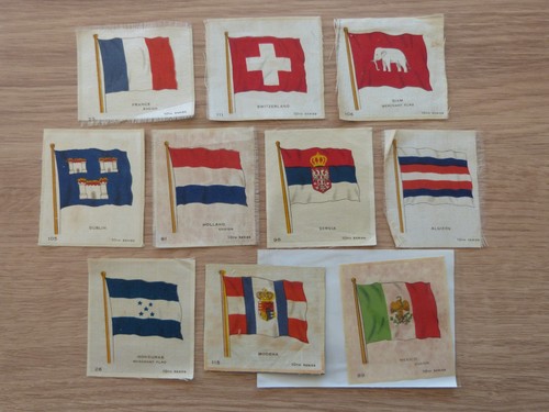 Silk cigarette cards - silk,