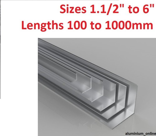Aluminium equal angle - equal,