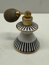 Bavarian Porcelain Perfume Container Atomizer Vintage 2.5” Tall Genuine