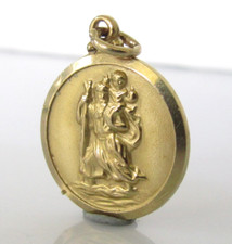 9ct Gold Pendant - Vintage 9ct