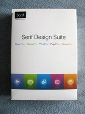 Serif Design Suite: Draw, Photo, Web, Page, Movie Impact Plus discs. NEW