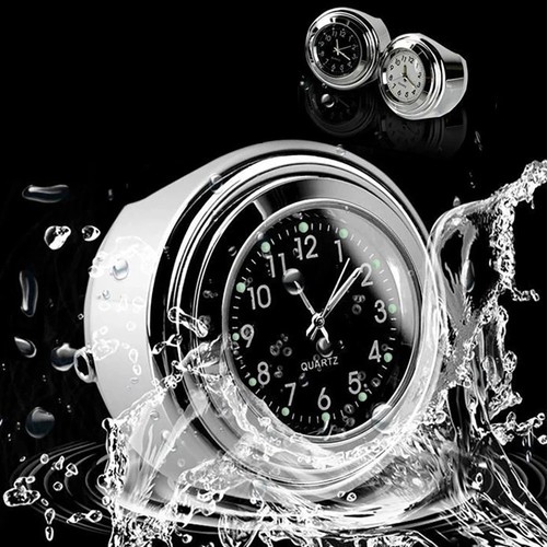 Motorcycle clock handlebar - motorcycle,