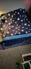 Blackout Space themed curtains