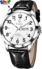 Mens watches leather strap - watches,