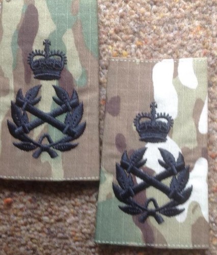 British army rank slide - british,