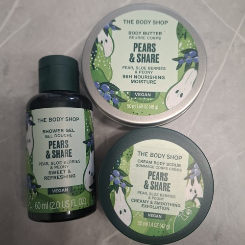 The body shop pears and - the, share