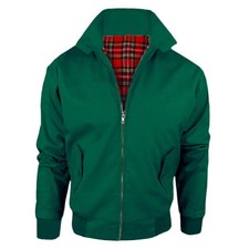 Mens Harrington Jacket Tartan
