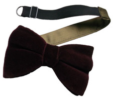 Bow Tie Vintage Velvet Mens
