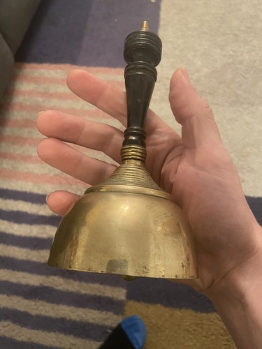 Vintage brass hand held - vintage,