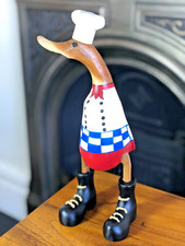 Wooden Chef Cook Duck 25cm