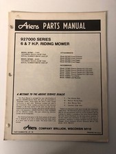 Ariens 927000 Series 6 & 7