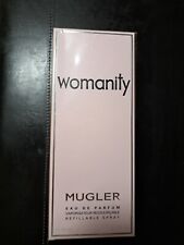 Discontinued FORMULA  Mugler Womanity 80ml EDP Refillable Spray New, sealed 