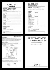 QUAD ESL57, ESL63 & OTHER SERVICE MANUALS ON CD-R