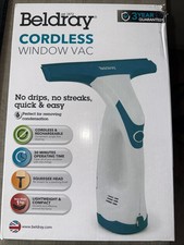 Beldray Window Vac - Cordless Condensation Removal Vacuum, 30 Minutes Use On One