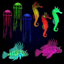 8 Pcs Glow in the Dark Fish