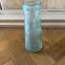 Vintage old glass jar - has, no