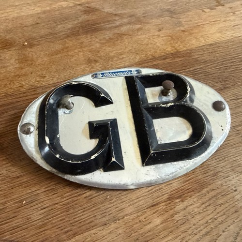 Vintage car motorcycle - gb,