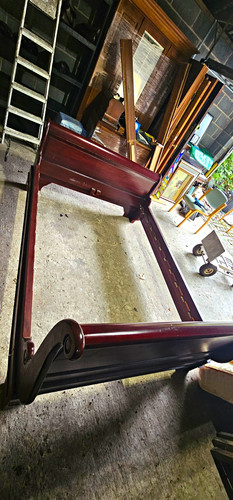 5ft king dark - king, wood