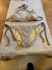 heidi klein striped bikini