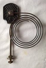 Antique Clock Gong and Stand