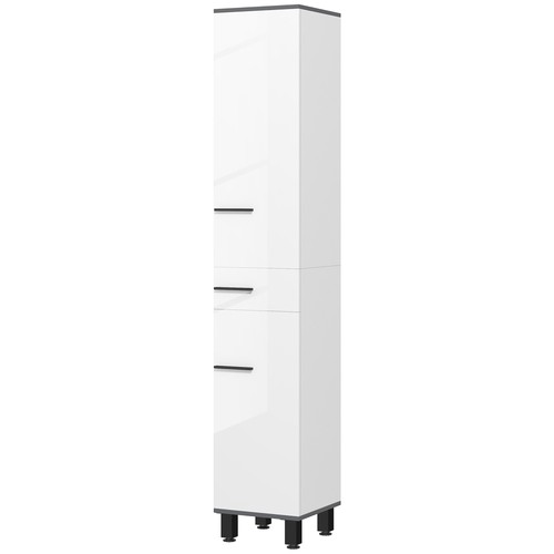 Homcom bathroom cabinet with - bathroom,