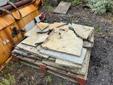 Approx 5/6 square mtrs of Indian Stone Crazy Paving - Broken pieces.