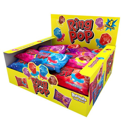 Bazooka ring pop - ring,