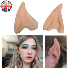 VDL 1~4X Elf Ears Easy Fit Latex Elf Ear Halloween Party Hobbit Spock Dress