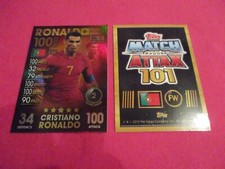 Cristiano Ronaldo - Match Attax 101 100 Club Trading Card 2018/19 Tv Footballer
