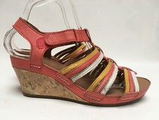 Clarks Orange Multi Strappy