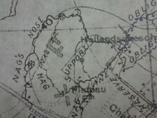 WW1 Trench Map "BATTLE of