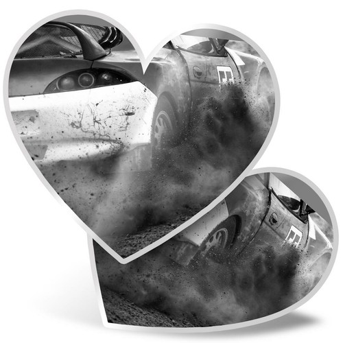 Heart stickers bw - cm,