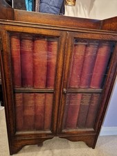 Encyclopedia Britannica 11th 12th edition 1911/22 32 vols in 16 Books In Cabinet