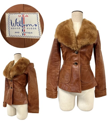 Vintage 1960s wilsons brown - vintage,