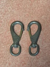Vtg #3 Bronze Boat Hook Clip