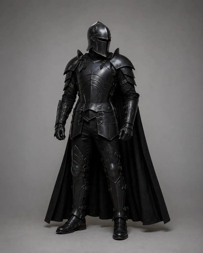 Black knight armor - black, set