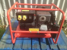 HAVERHILL / BRITISH  GENERATOR  5 Kva - 110 VOLTS - BRIGGS + SRATT SLIGHTLY USED