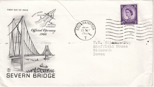 1966 severn bridge opening - severn, fdi