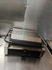 Commercial Electric Griddle 2200W Sandwich Panini Press Maker
