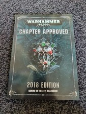 Warhammer 40k Chapter Approved 2018 Edition Rulebook 8th Edition Paperback