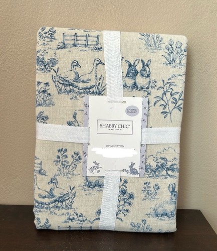 Shabby chic tablecloth new - tablecloth,