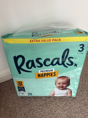 Rascals size nappies - rascals, 3