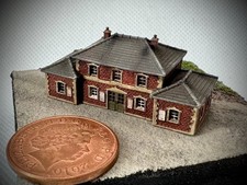 T Gauge Model Railway Station