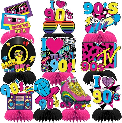 90s table centrepieces x10 - table,