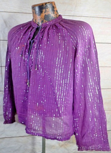 Vtg 70s indian - indian, gauze