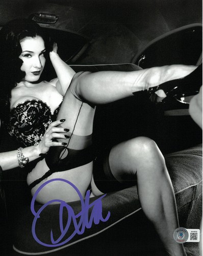 Dita von teese - teese, signed