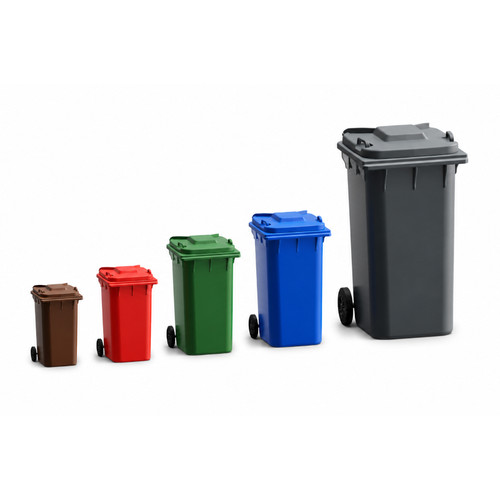 Wheelie waste bin variety - variety, of